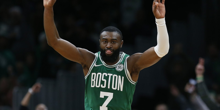  杰伦布朗暴走砍分凯尔特人轻取老鹰登顶